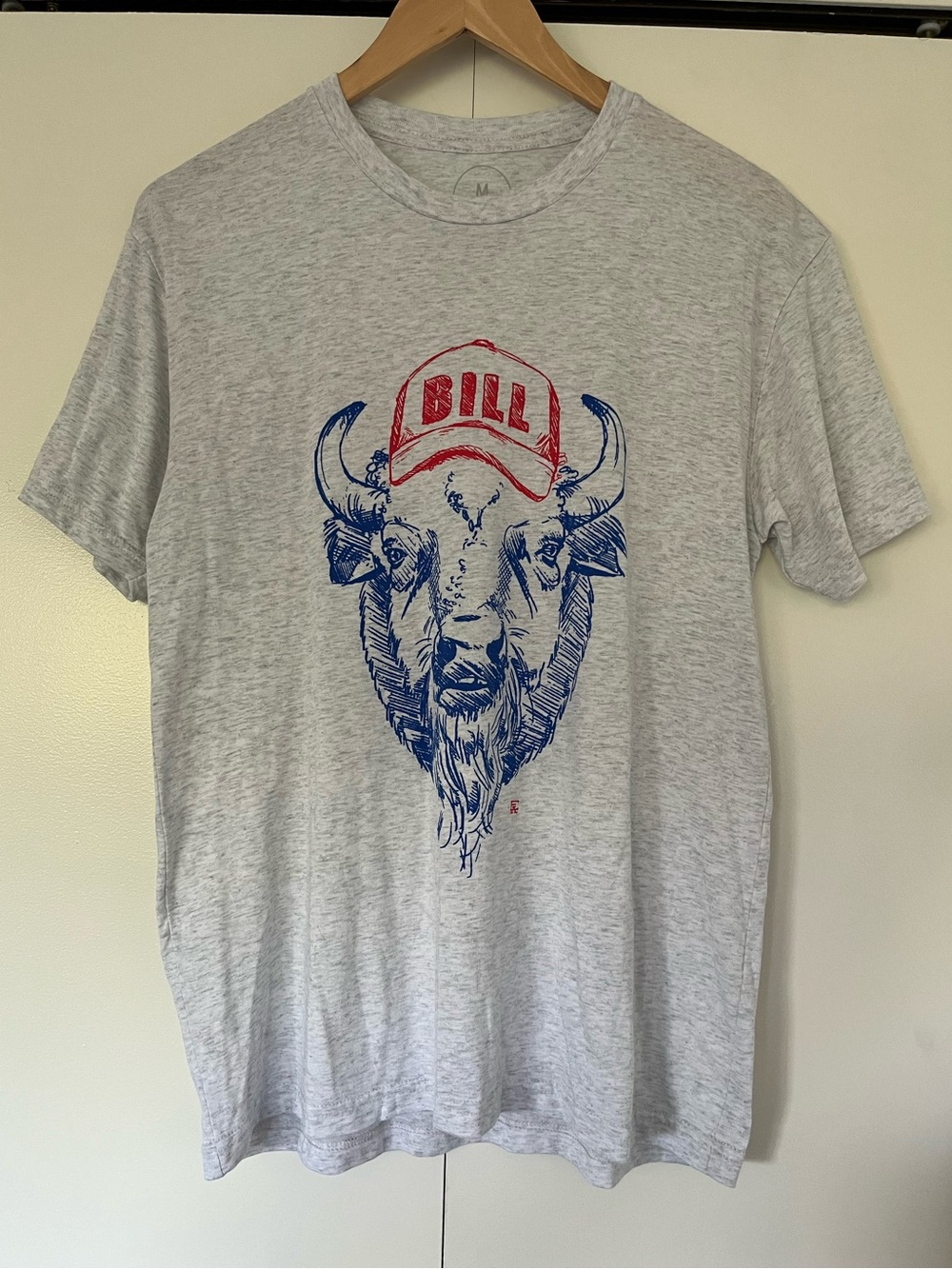 Gray Buffalo Bill T-shirt